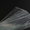Saco de Armazenamento Opp Transparente Boca Longa e Plana Embalagem de Plástico Transparente Boca Aberta para Joias Bolsa para Joias e Colares
