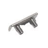 Fivela decorativa longa de 23mm, fivela quadrada para bagagem, roupas, sapato, fivela, pino, sapato, acessórios para flores, acessórios, pino, logotipo, fivela decorativa, atacado