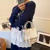 Bolso Pequeño Cuadrado Cruzado Versátil de Diseño Nicho Estilo Coreano para Uso Diario para Mujeres Nuevo Verano 2026