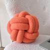 Cojín de Bola Tejida Transfronterizo, Cojín Grande de Dos Hilos de Lana de Cordero, Cojín para Sofá, Cama, Cojín para Sala de Estar, Respaldo de Cama