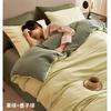 Juego de cama de cuatro piezas de algodón puro Algodón puro 2025 Nuevo Cama Cama Sábanas Funda de edredón Cama Sábanas Ropa de cama para dormitorio Juego de tres piezas