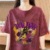 Camiseta de Algodão Puro Manga Curta Solta Tamanho Grande para Mulheres Verão Novo Estilo Chinês Versátil Casual Tops de Meia-Manga