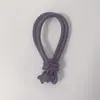 Serie Miu Simple Lanyard Tejido a Mano de PU para Teléfono Móvil Llavero de Cuerda Trenzada Colgante para Bolso Cuerda Trenzada con Núcleo de Cuero