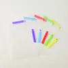 Pasta com Alavanca Rotativa A4 Pasta Colorida para Documentos Porta-Provas Pasta de Armazenamento Rotativa Transparente para Estudantes
