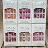Parches para Manicura, Uñas Postizas, Parches para Manicura, Calcomanías para Uñas con Pegamento, Desgarrables, Manicura para Estudiantes Adultos, Uñas Brillantes