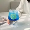 Vaso Corto Estilo Ins para Cóctel, Vaso para Bebidas, Vaso para Agua con Gas y Burbujas, Vaso Mezclador de Bebidas con Acabado de Alta Gama