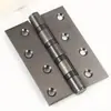 Bisagra Plana de Acero Inoxidable Color Bronce Negro Chapado 4 Pulgadas 5 Pulgadas Bisagra Engrosada con Cojinete Puerta de Madera Plegable Bisagra de 4 Pulgadas