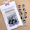 Uñas de Halloween dibujos animados joyería resina lindos accesorios decorativos para el cabello carcasa de teléfono móvil taza de agua accesorios de bricolaje calavera calabaza