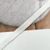 Mancha Nuevo Blanco Poliéster No Elástico Tiras de Dobladillo de Cinta Horizontal Textil para el Hogar Zapatos y Sombreros Accesorios de Vestir