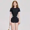 Traje de baño de una pieza nuevo para mujer 2026, Versátil y conservador, Adelgazante y que cubre el abdomen, Especializado para aguas termales y piscinas, Ropa de baño deportiva