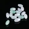 Jade Verde Bashan Contas de Arroz Contas Soltas DIY Miçangas Joias de Mão Com Furo Múltiplas Especificações Fabricante de Contas de Arroz de Jade Em Estoque Atacado