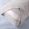 Fronha de cor sólida para resfriamento transfronteiriço e amigável à pele, fronha de seda gelada respirável para uso doméstico, novo protetor de travesseiro de quarto com ar condicionado de verão