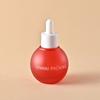 Botella Gotero Esférica Plata Mai 30ml Luz Roja Lujo 50ml Líquido Esencia Botella de Vidrio Viaje Separador Botella de Aceite Esencial
