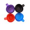 Vaso de agua plegable para deportes al aire libre Yetu Vaso de agua de plástico Vaso de agua TPE Vaso de lavado para exteriores Vaso de plástico retráctil suave