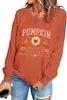 Moletom Feminino Redondo Estampa Abóbora Spice Shirt Tamanho Europeu Estilo Novo Amazon
