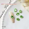 Celebridad de Internet Huevo de Paloma Explosivo Taladro para Uñas Punto Super Brillante Forma de Cono Diamante de Imitación Decoración para Uñas Ovaladas