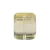 Citrino de Limón Natural Cubo de Azúcar Cuentas Sueltas Cuadradas Accesorios de Joyería de Cristal Hechos a Mano para Manualidades