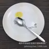 Venta al por mayor de fábrica cubertería de acero inoxidable cuchillo de bistec y tenedor cuchara de postre tenedor para pasta se puede imprimir LOGOTIPO