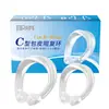 Agradable Juego de Anillos Bloqueadores de Prepucio Tipo C para Hombres, Anillo Hueco, Anillo Bloqueador de Esperma, Anillo para Pene, Juguete Sexual para Parejas