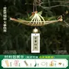 Artesanía Tradicional de Bambú de Venta Caliente en Primavera, Bote de Dragón de Bambú DIY, Barco Pequeño, Colgante de Estilo Antiguo, Manualidades Hechas a Mano para Niños, Actividad de Team Building