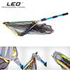 28000 LEO/LEO [Red de Pesca Triangular Grande de Aleación de Aluminio Azul Plegable Rápida]