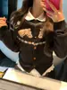 Suéter Jacket de Punto Cálido Little Pony Patrón Fair Isle de Corazones Dulce y Fresco Ajustado