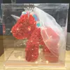 Espuma de Polietileno Transfronteriza Flor Artificial Día de San Valentín Chino Regalo Rosa Unicornio Regalo de Cumpleaños Caja de Regalo Terminada