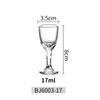 Copo de Licor Acrílico Plástico PC Taça de Vinho Pequena Taça de Vinho Alta 10ml Copo de Vinho Coquetel 30 ml