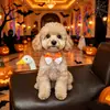 Juego de 5 pz de nuevos pajaritas de Halloween para mascotas, accesorios para gatos, comercio electrónico transfronterizo suministros para mascotas, accesorios para gatos y perros