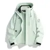 Chaqueta funcional 3 en 1 para mujer para exteriores, chaqueta a prueba de viento e impermeable estilo montaña para hombre para senderismo y actividades al aire libre