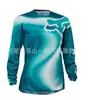 Camiseta de Manga Larga para Mujer, Talla Europea y Americana, de Cross-Border, para Carreras Todoterreno, Versátil, Elegante, que Absorbe el Sudor, Transpirable, Cómoda, Ropa para Descenso