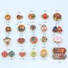 Antiguo oro gota quema aceite azul cuentas de transferencia pulsera con cuentas pulsera arena oro accesorios diy materiales para accesorios de joyería
