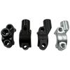 Bomba de freno de disco para coche eléctrico de motocicleta bomba superior asiento de espejo soporte de espejo retrovisor soporte de montaje de asiento de espejo media cubierta de asiento de espejo