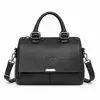 Bolso de mano transfronterizo 2026 nuevo textura de cuero suave bolso tote de hombro de alta gama retro versátil bolso de hombro para mujer
