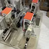 Corte caliente único accionado por pedal, máquina cortadora de cincha, ancho de hoja de corte 16CM, la velocidad y el tiempo de prensado se pueden configurar