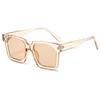 2024 Cross-border New Box Simples Óculos de Sol PC Cor Trendy Ins para Homens e Mulheres Mostrar Óculos de Sol Retro Europeus e Americanos
