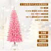 Árvore de Natal de pvc criptografada amazonas de tamanho completo pontiagudo layout de shopping de hotel decoração de chão árvore de natal em pé
