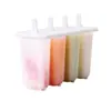 Molde Casero para Paletas Molde para Paletas de Helado Casero de Uso Doméstico Caja de Molde para Cubitos de Hielo de Fruta Congelada para Niños en Verano