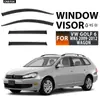 Adecuado para Volkswagen Golf Deflector de Lluvia Vw Golf Sportsvan Deflector de Ventana