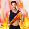 Chaleco exterior sin mangas grueso con forro polar para hombre de comercio exterior para protección contra el frío, ropa interior térmica, camiseta base sin costuras, chaleco de otoño e invierno para hombre