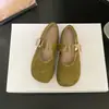 Zapatos de mujer cómodos de estilo retro con plataforma de una sola tira, nuevos zapatos Mary Jane cómodos de corte bajo para otoño 2026