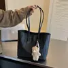 Nueva bolsa de hombro retro minimalista 2026 para mujer, gran capacidad, casual, para ir al trabajo, bolso de mano con textura tejida