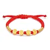 Pulsera de Oro Puro 999 con Hebilla de Seguridad Shenzhen Shuibei, Pulsera Tejida 3D de Oro Duro para Pareja, Regalo 520 para Novia