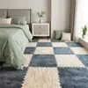 Alfombra para dormitorio, decoración de habitación, alfombra cuadrada de felpa, alfombrado completo para sala de estar, alfombrilla para mirador, alfombrilla de suelo tatami, alfombra para mesita de noche