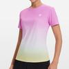 Roupas de ioga femininas verão respirável bacteriostático pilates treinamento fitness roupas maratona corrida esportes top