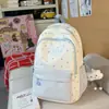 Mochila Escolar Casual Fofa Feminina Leve Coreana Estudante Grande Capacidade Ensino Fundamental Versátil Casual Mochila de Alto Valor Mochila