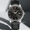 Reloj Luckyfo Nuevo Genuino de Tendencia para Hombre Reloj Mecánico No Automático Reloj para Hombre Resistente al Agua Calendario