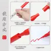 Tinta para Letreiro de Lápide do Festival Qingming, Tinta para Retoque de Monumento de Pedra Vermelha, Tinta à Prova d'Água e Resistente ao Sol com Ponta de Pincel, Caneta Dourada para Contorno
