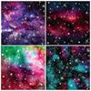 Paquete de 12 hojas para álbum de fotos DIY, papel para álbum de recortes, papel para manualidades, papel de fondo, papel con patrón de 6 pulgadas, colección de cielo estrellado