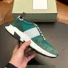 Zapatillas deportivas retro de gamuza y nailon cosidas para hombre TF transfronterizas anchas raya blanca geométrica suela gruesa casual